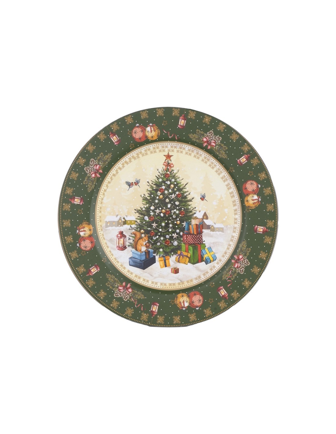 SOTTOPIATTO 138416 ALBERO NATALE 40CM PVC