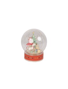 PALLA DI NEVE 139667 PAESAGGIO NATALIZIO 12X14CM