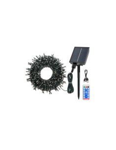 Catena 400 LED Bianco Caldo di Natale con Pannello Solare - La Magia di Natale sostenibile!