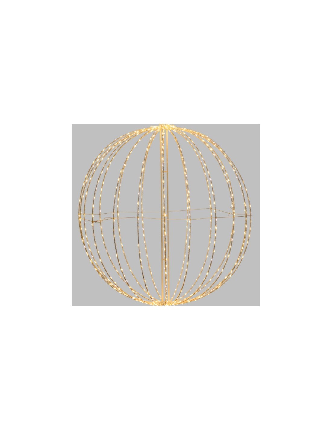 Sfera di Natale 720 MicroLED Bianco Caldo/Flash 74CM - La Magia di Natale brillante!