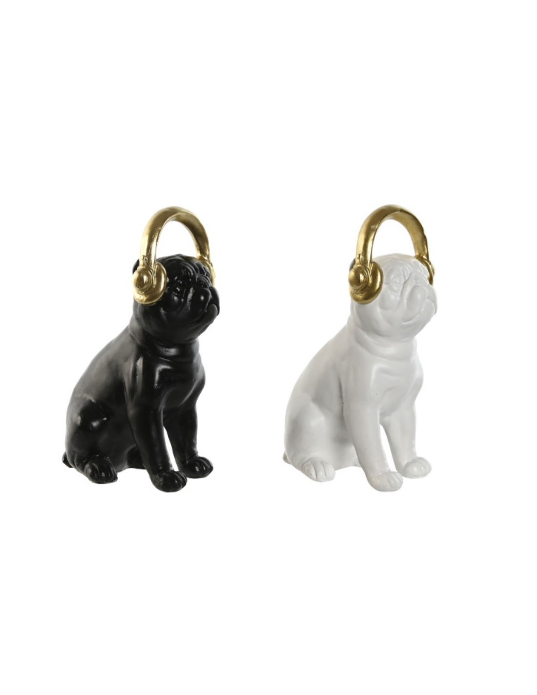 FIGURA CANE FD210429 RESINA 12X18X30CM ASSORTITO