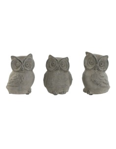 FIGURA GUFO FD212830 CEMENTO 10X9X14CM ASSORTITO