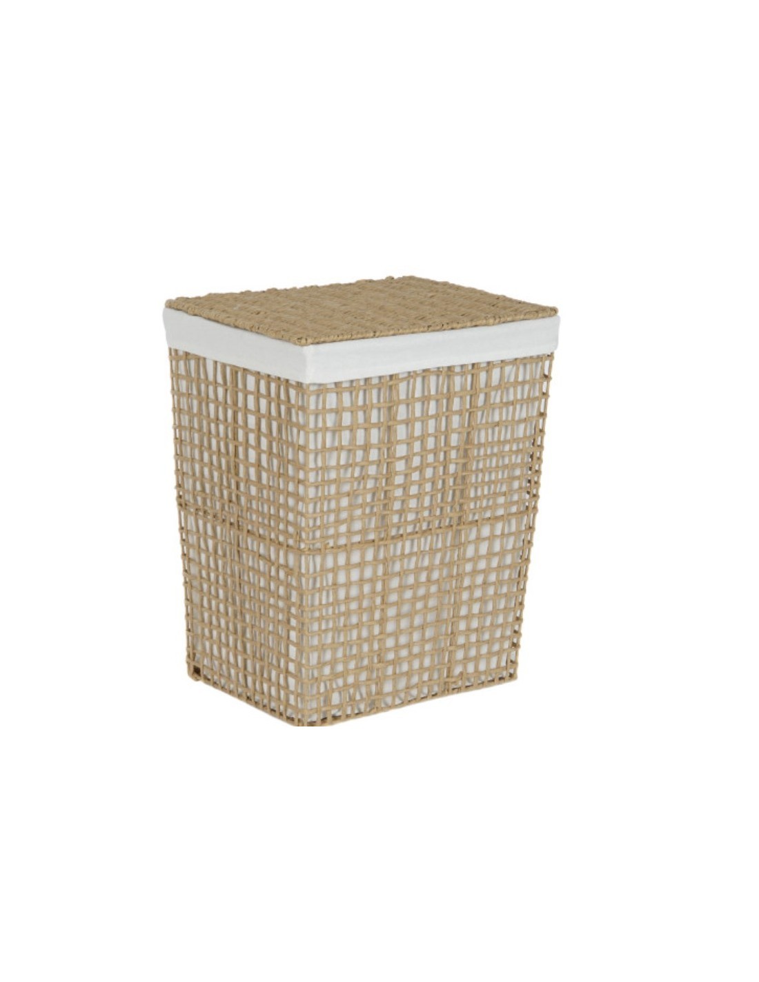 PORTABIANCHERIA DC213788 FIBRA/METALLO 44X35X55CM