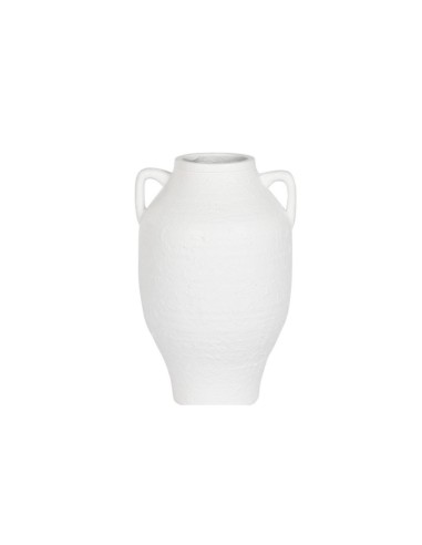 VASO JR212412 FIBRA DI VETRO 30X30X46CM BIANCO