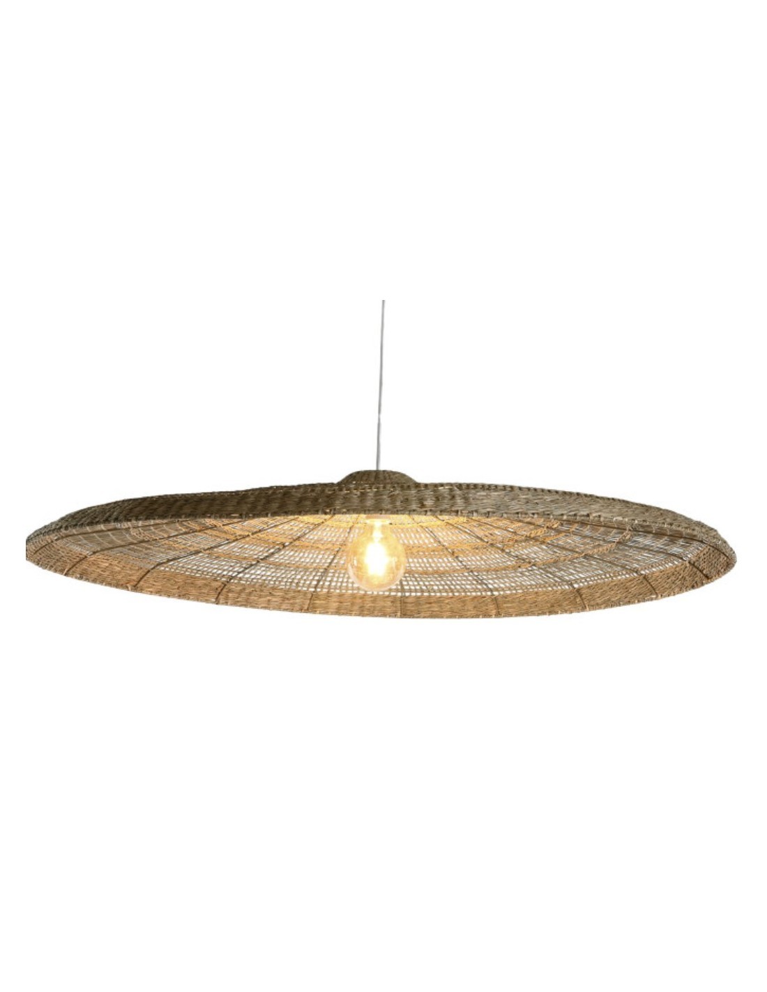 LAMPADARIO LA214693 SEAGRASS/METALLO 110X110X15CM