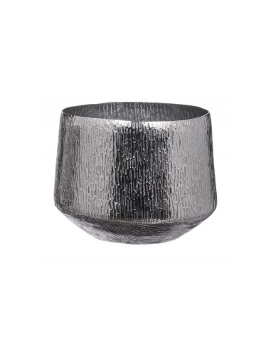 CACHEPOT METALLO D24X20CM