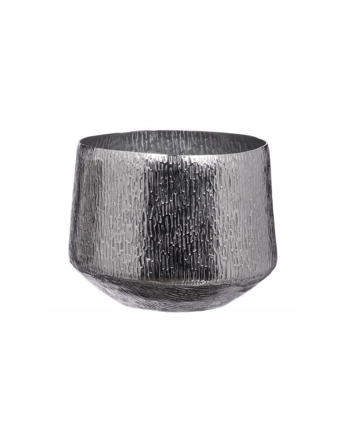 CACHEPOT METALLO D24X20CM