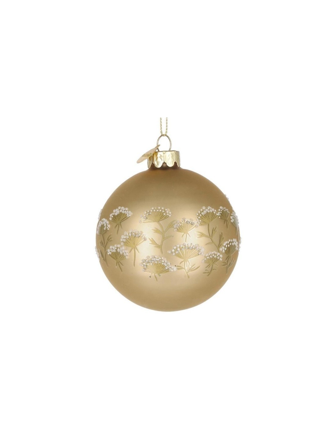 SFERA 0976256 VETRO ACHILLEA D8CM ORO
