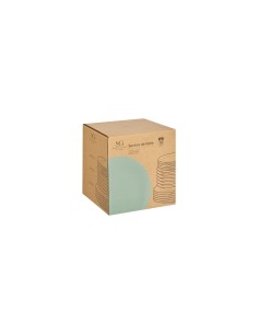 Set di stoviglie 18 pezzi Colorama verde menta