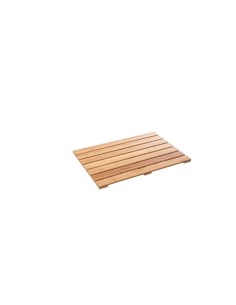Grata a Doghe in Bambù Naturale, 53x36 cm, Design Versatile, Sostenibile, Resistente