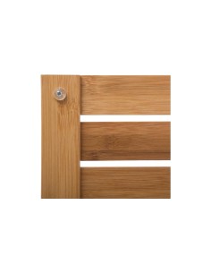 Grata a Doghe in Bambù Naturale, 53x36 cm, Design Versatile, Sostenibile, Resistente