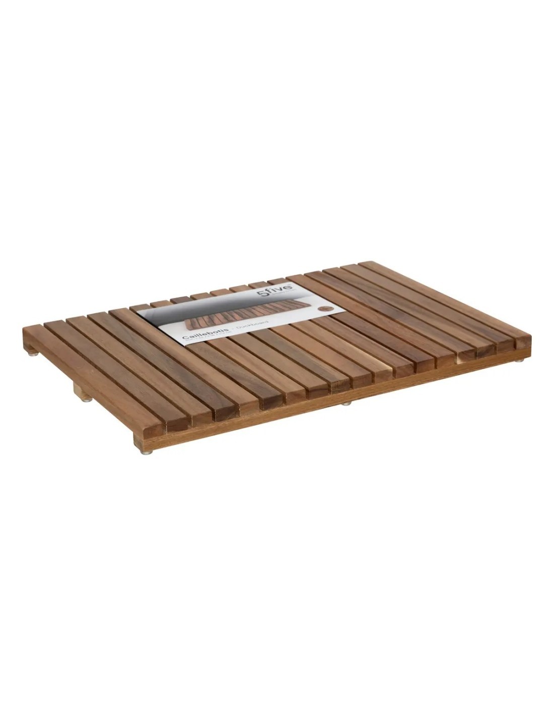 Passerella in Acacia 53x36 cm, Elegante, Resistente, Multifunzionale, Design Naturale