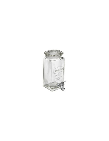 Dispenser moderno in legno 3 x 1,5 L Secret de Gourmet