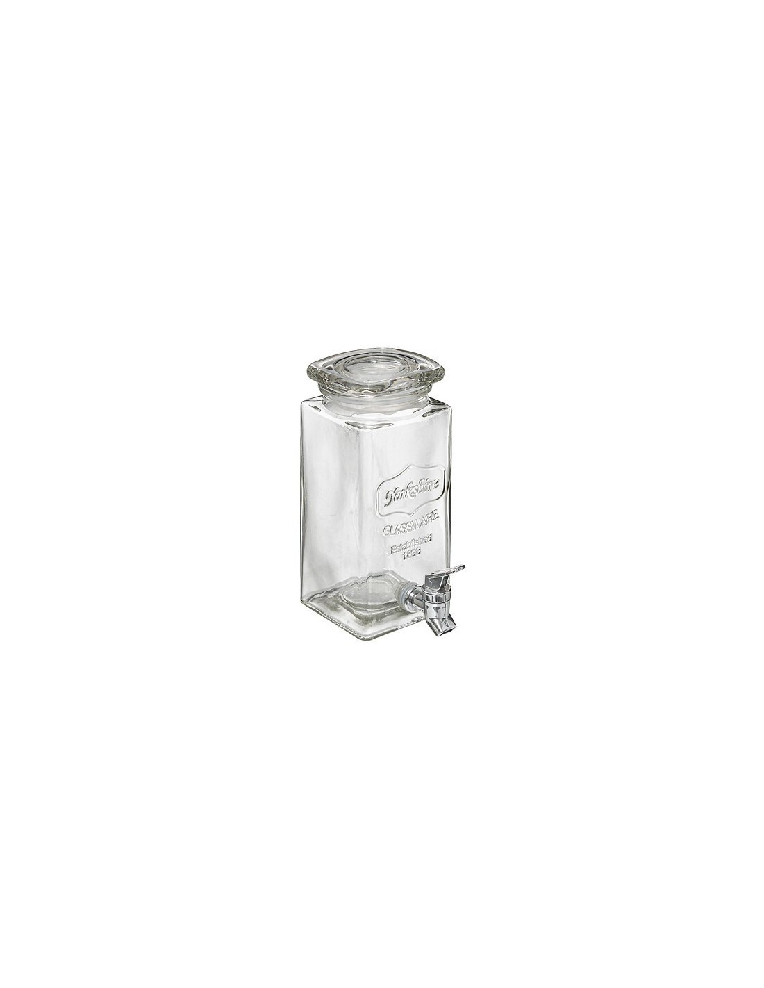 Dispenser moderno in legno 3 x 1,5 L Secret de Gourmet