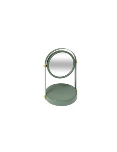 Specchio girevole rotondo Duo Ficus, dimensioni L. 26,5 x l. 18 x H. 16 cm, peso 0,620 kg, pratico, design elegante