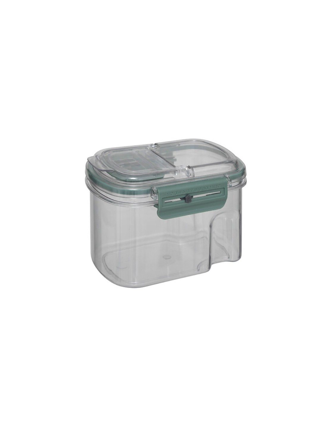 Barattolo ermetico  0,6LT con beccuccio, 4.2 x 10.4 x 10.6 cm, pratico e resistente