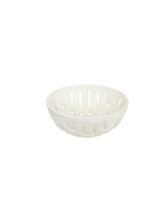 CESTINO PORTAFRUTTA 196509 CERAMICA 25X10CM BIANCO