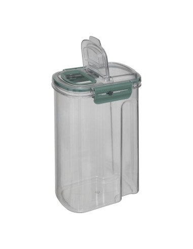 Barattolo ermetico 203021 1,6LT con beccuccio, plastica, 14,2x10,6x22,4 cm, pratico per alimenti