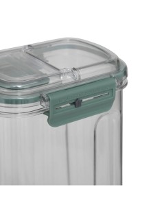 Barattolo ermetico 203021 1,6LT con beccuccio, plastica, 14,2x10,6x22,4 cm, pratico per alimenti