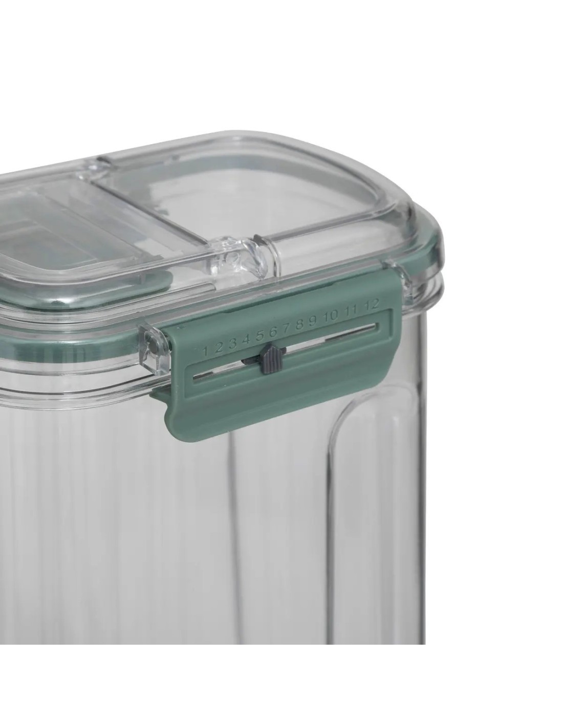 Barattolo ermetico 203021 1,6LT con beccuccio, plastica, 14,2x10,6x22,4 cm, pratico per alimenti