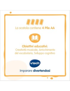 VTech Music’Kid dello Zecchino d’Oro - Lettore MP3 Bambini 2-6 Anni con 40 Brani 2