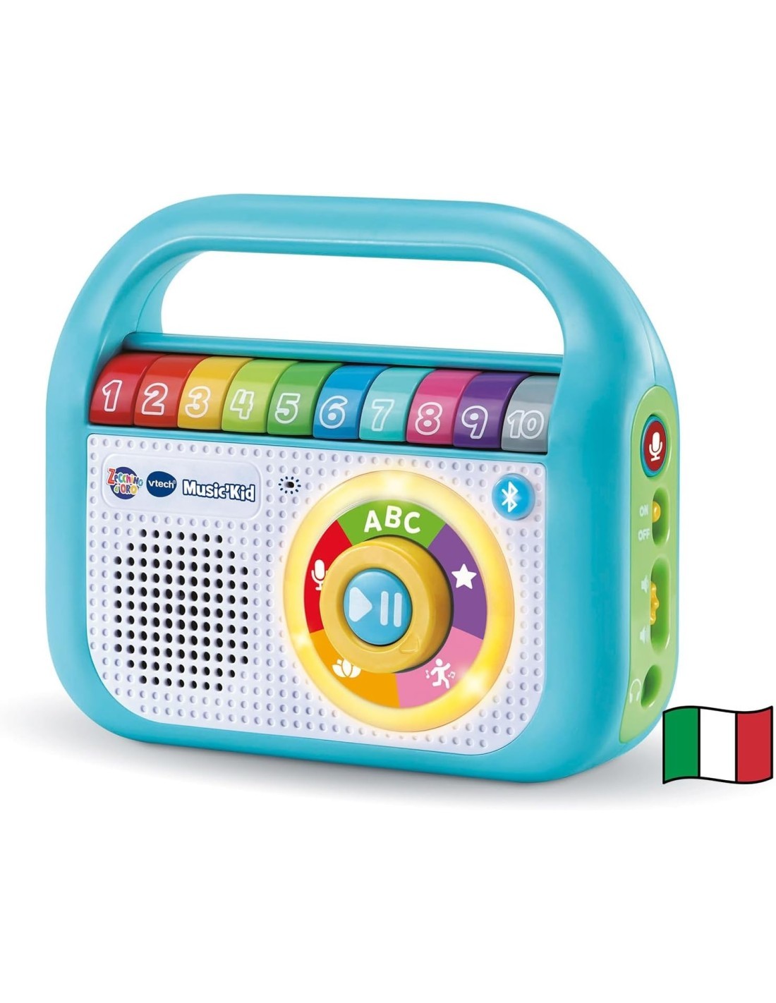 VTech Music’Kid dello Zecchino d’Oro - Lettore MP3 Bambini 2-6 Anni con 40 Brani
