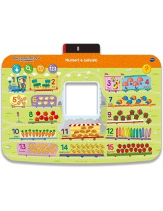 VTech Magico Tavolo Interattivo ToccaImpara - Tavolo Multiattività 5 in 1 per Bambini 3-6 Anni