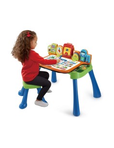 VTech Magico Tavolo Interattivo ToccaImpara - Tavolo Multiattività 5 in 1 per Bambini 3-6 Anni