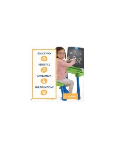 VTech Magico Tavolo Interattivo ToccaImpara - Tavolo Multiattività 5 in 1 per Bambini 3-6 Anni