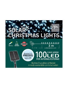 Serie Luminosa 100 LED Luce Solare di Natale - La Magia di Natale a casa tua!