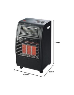 Stufa Gas Infrarossi con Turbo: Calore Sicuro e Veloce | TreG Ingrosso