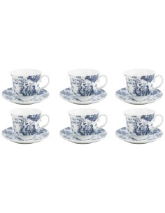 INGLESE SET 6TZ CAFFE 24827 C/PIATTO su TreG Ingrosso