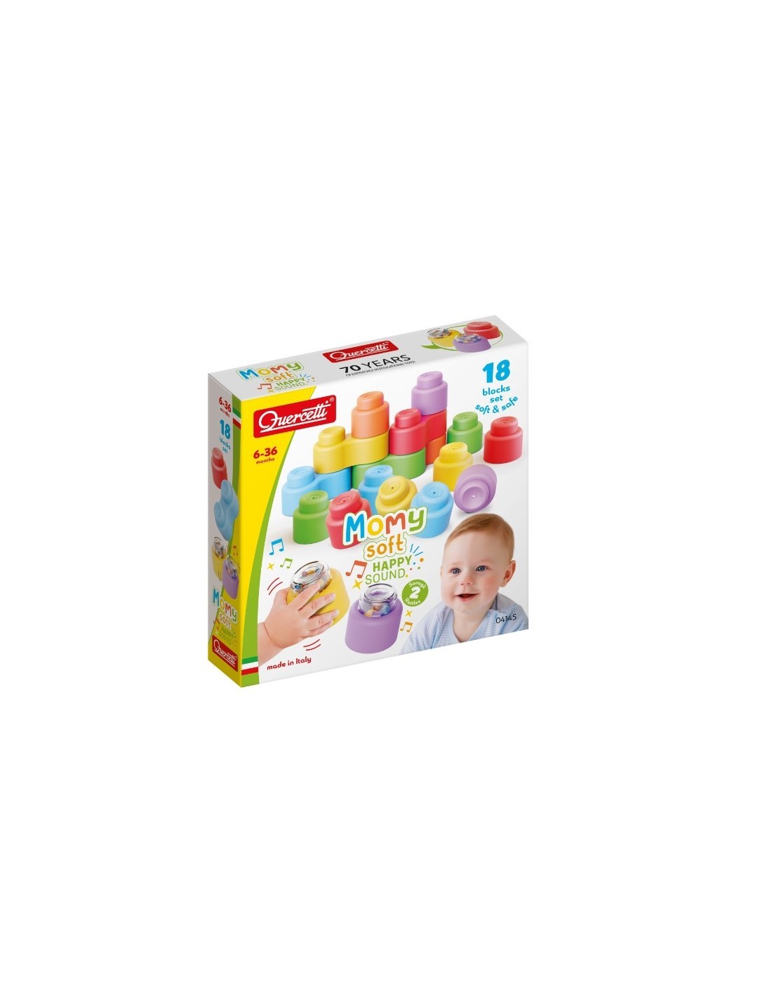 MOMY SOFT 04145 2 SONAGLI CON COSTRUZIONI 18PZ