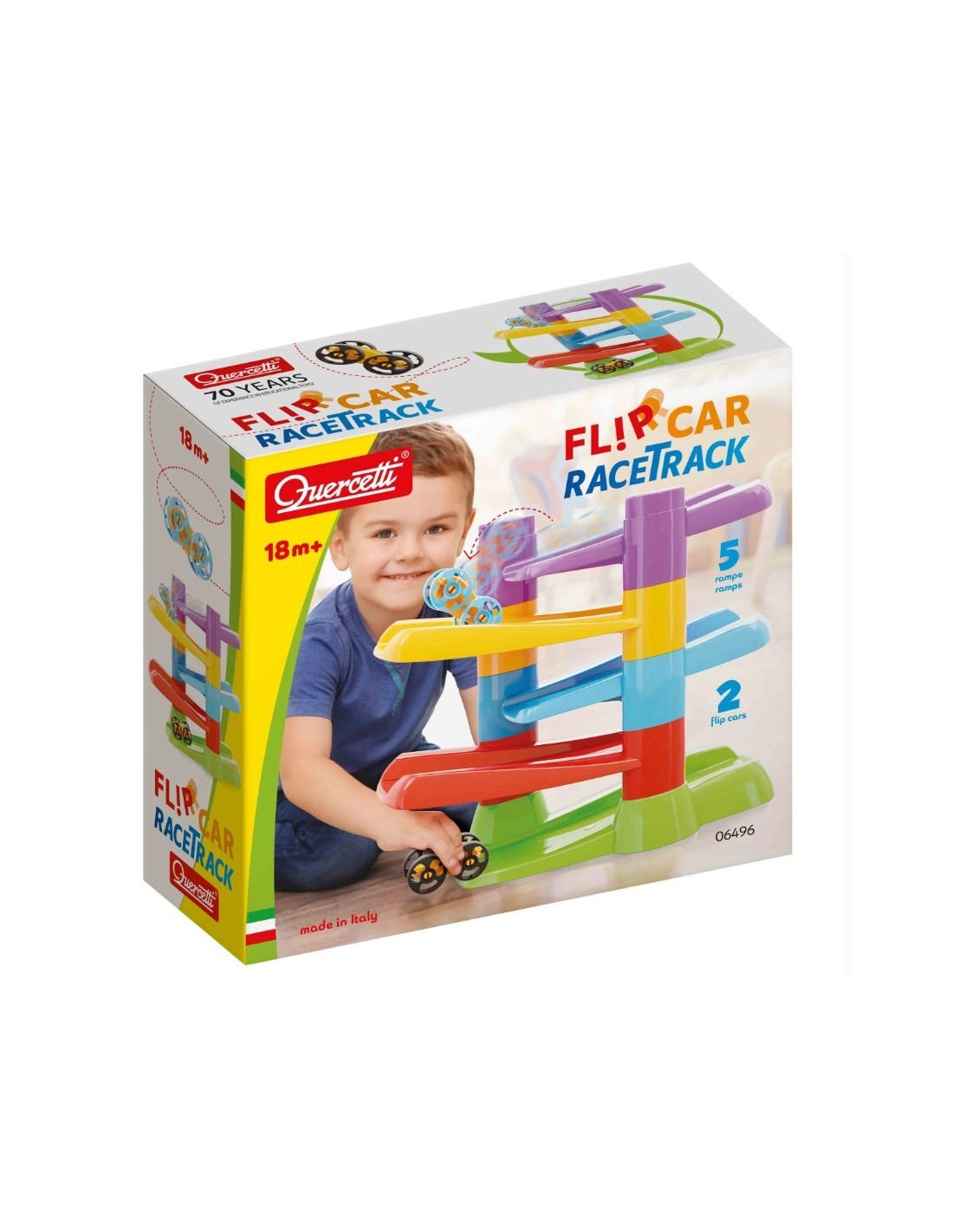 FLIP CAR 06496 RACE TRACK 2 VEICOLI