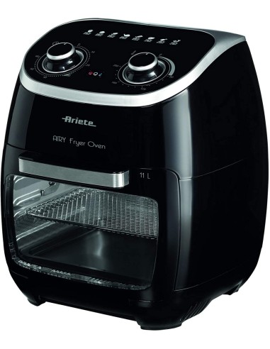 Ariete Airy Fryer Oven friggitrice ad aria e forno elettrico 8 in 1, girarrosto incluso, essiccatore e scongelamento