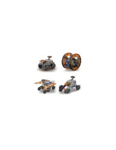 MARS, SET DISCOVERY MEZZI R/C 4IN1, VEICOLI SPAZIALI ASSEMBLABILI E PILOTABILI, 38,3X11X24 CM