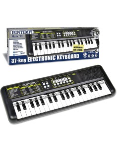 Tastiera Musicale Digitale 37 Tasti con Pentagramma, Cuffie e Metronomo