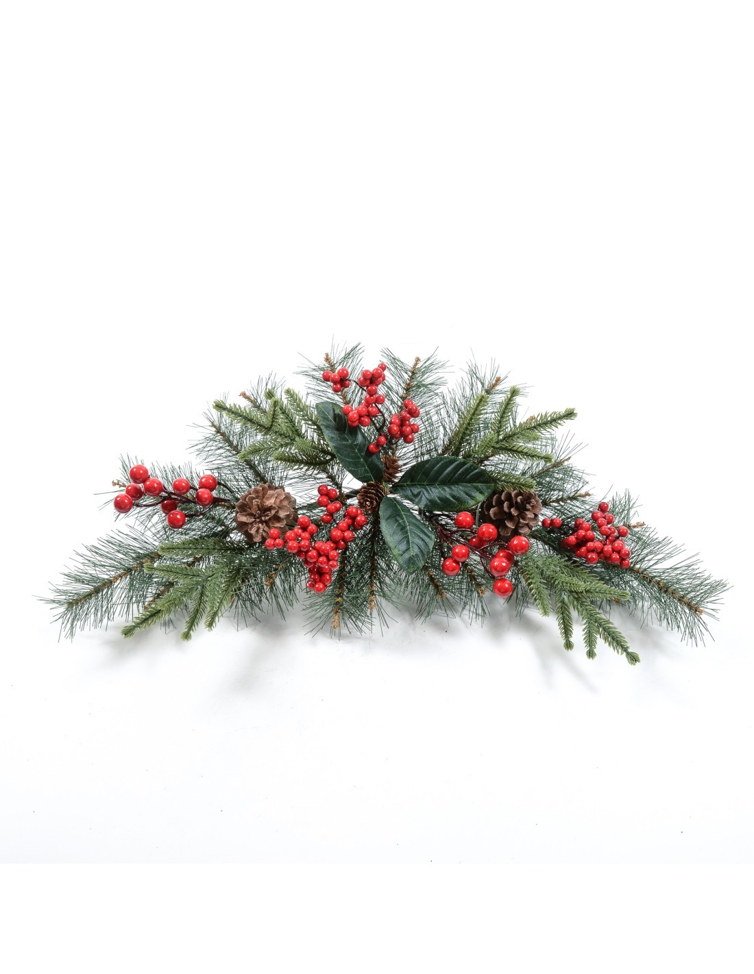 Dietroporta di Natale con bacche, 64x28 cm, decorazione festiva elegante, La magia di natale per porte e ingressi accoglienti