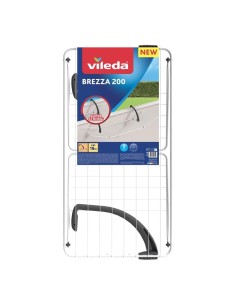 Vileda Brezza 200 – Stendibiancheria da Balcone con Bracci Regolabili 2