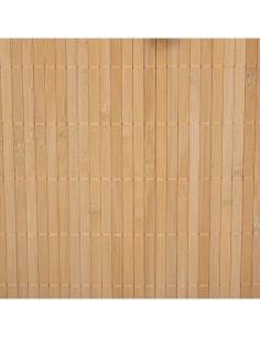 Cesto portabiancheria doppio in bambù 100 litri, dimensioni L. 63 x l. 54 x H. 34 cm, peso 2,3 kg, lavanderia