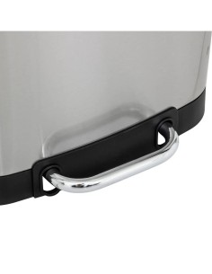 Ariane bidone per rifiuti in acciaio inox 20 litri, dimensioni L. 53,3 x l. 30 x h. 30 cm, resistente, moderno, bagno, cucina 2