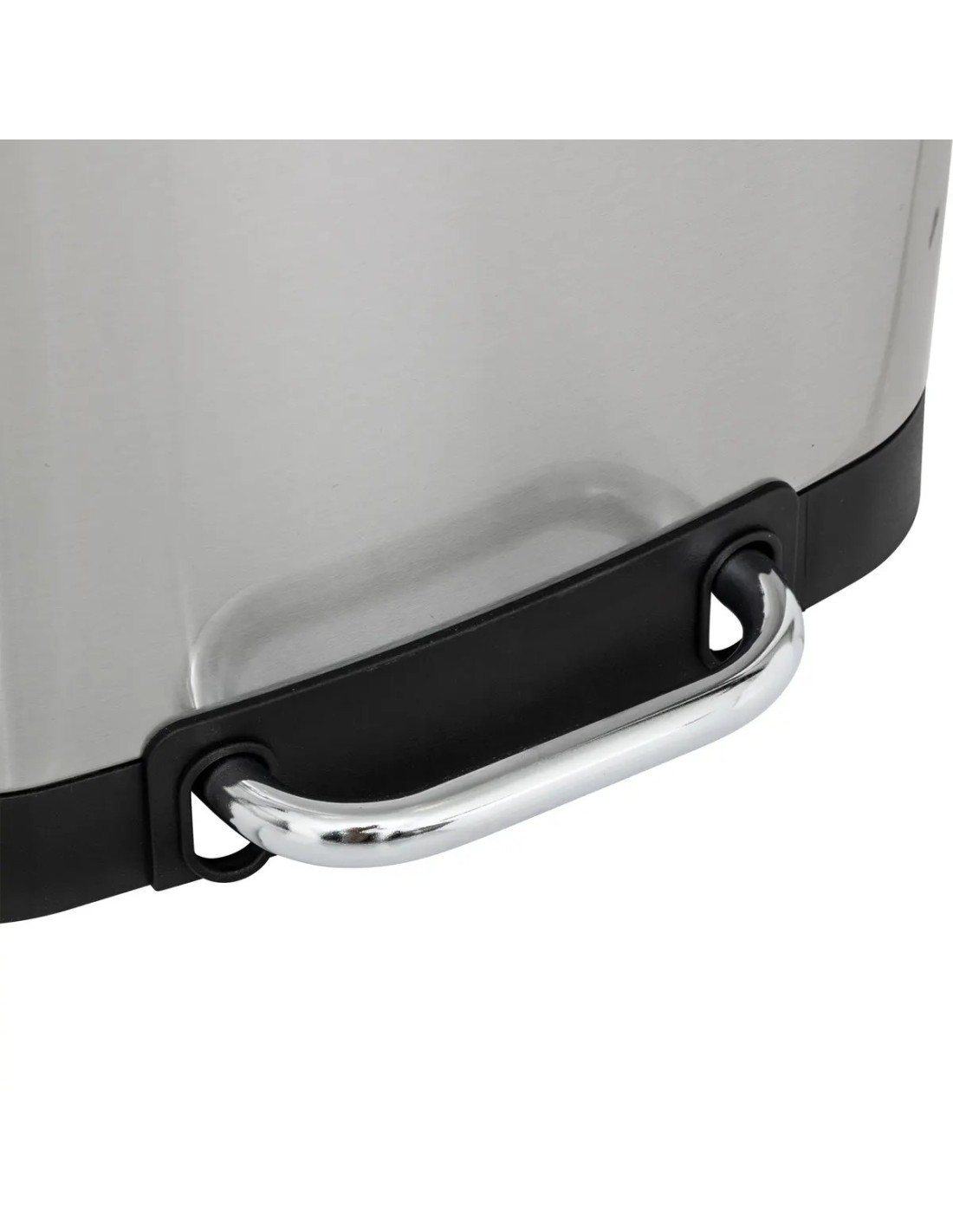 Ariane bidone per rifiuti in acciaio inox 20 litri, dimensioni L. 53,3 x l. 30 x h. 30 cm, resistente, moderno, bagno, cucina