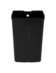 Ariane bidone per rifiuti in acciaio inox 20 litri, dimensioni L. 53,3 x l. 30 x h. 30 cm, resistente, moderno, bagno, cucina