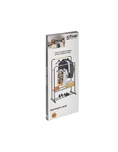 Appendiabiti doppio Artemis, dimensioni L. 80 x P. 50 x H. 150 cm, pratico e funzionale, peso 3,5 kg