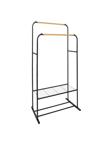 Appendiabiti doppio Artemis, dimensioni L. 80 x P. 50 x H. 150 cm, pratico e funzionale, peso 3,5 kg