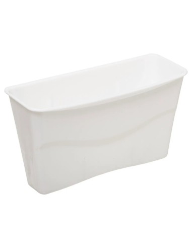 Scolapiatti Modern Color Bianco, Organizzatore Cucina 43x32x18,5 cm, Scolapiatti Elegante, Accessori Cucina