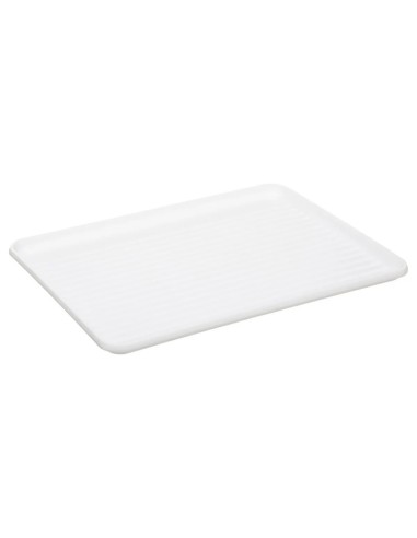 Scolapiatti Modern Color Bianco, Organizzatore Cucina 43x32x18,5 cm, Scolapiatti Elegante, Accessori Cucina
