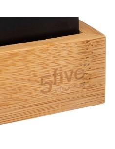 Organizer con base rimovibile in bambù, L. 29 x l. 10,8 x h. 10,4 cm, pratico e versatile per ogni ambiente