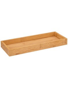 Organizer con base rimovibile in bambù, L. 29 x l. 10,8 x h. 10,4 cm, pratico e versatile per ogni ambiente