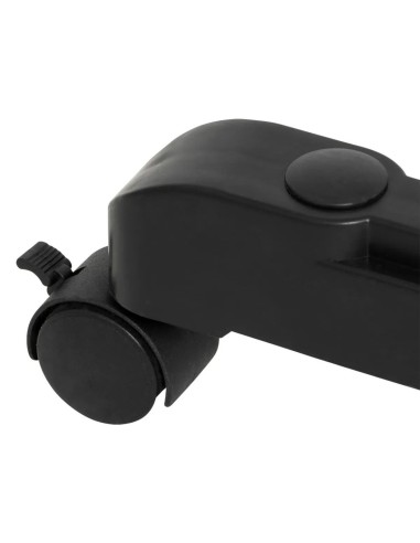 Appendiabiti estensibile effetto legno, L. 150 x P. 122 x H. 42 cm, estensibile da 95,5 a 160 cm